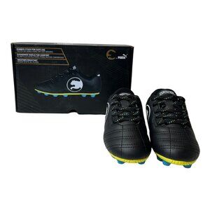 Puma ProCat Pitch Soccer Cleats – Black/White – Size 11